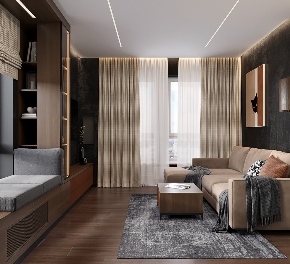 Уютный черный