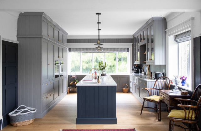 Family Kitchen landstil-koekken