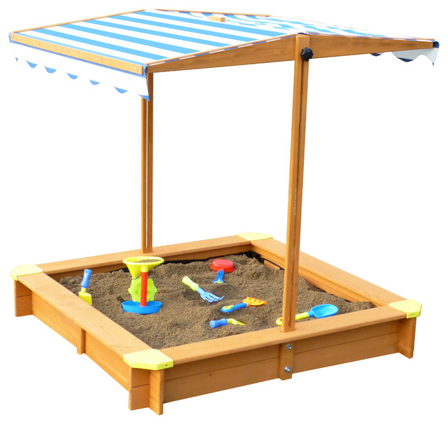 Sandbox with Canopy contemporary-sandboxes-and-sand-toys sc 1 st Houzz : sandpit with canopy - memphite.com