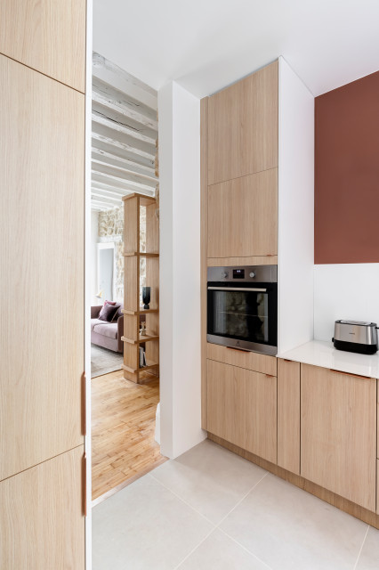 Appartement Sentier contemporary-kitchen