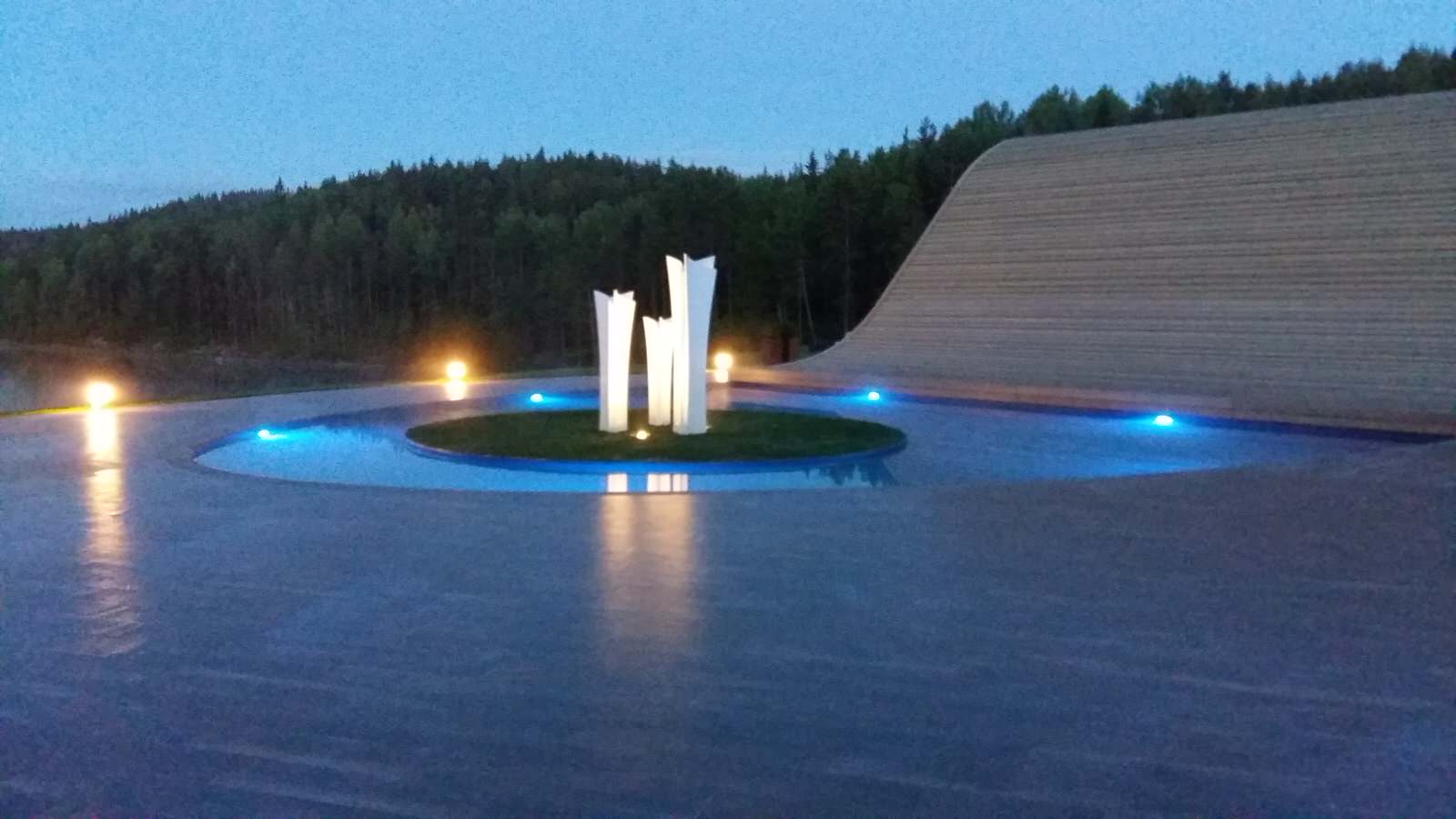 Декоративные водоёмы в Карелии