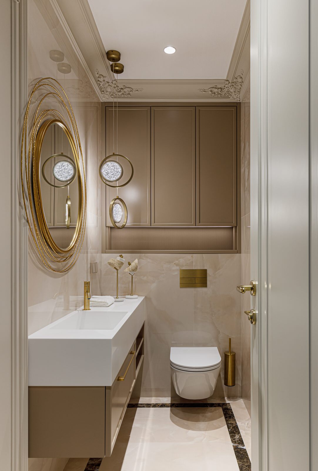 Дизайн-проект квартиры 139 м2 в ЖК "Spires"