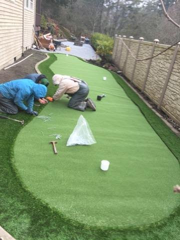 Turf/Artificial Grass Installation