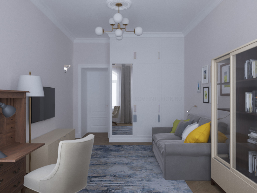 Квартира в доме, построенном в XIX веке в центре Москвы