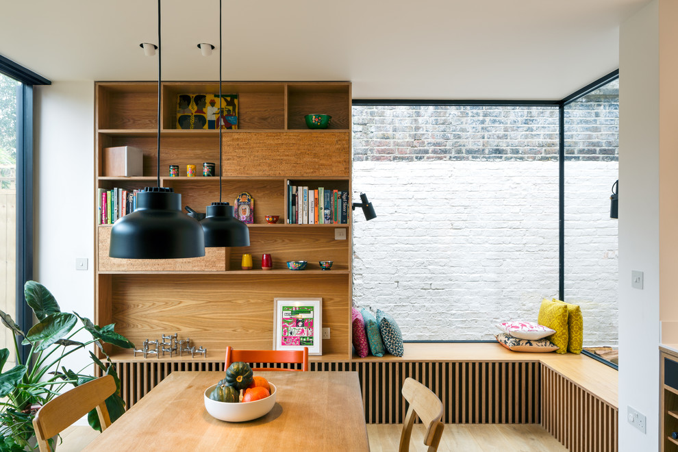 This is an example of a scandi home in London.