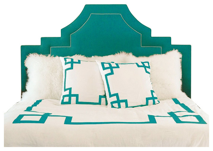 Turquoise Key Duvet Cover, Queen, Queen Contemporary Duvet Covers