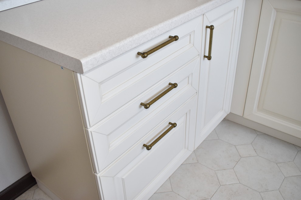 Кухня из массива бука, модель ЭКО