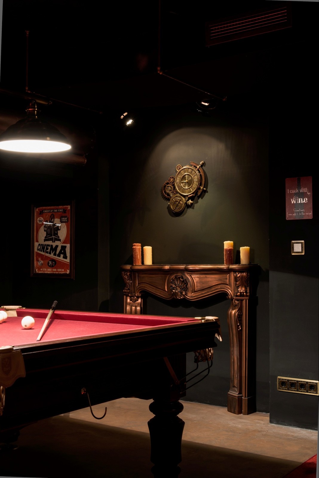 Mancave в стиле стимпанк