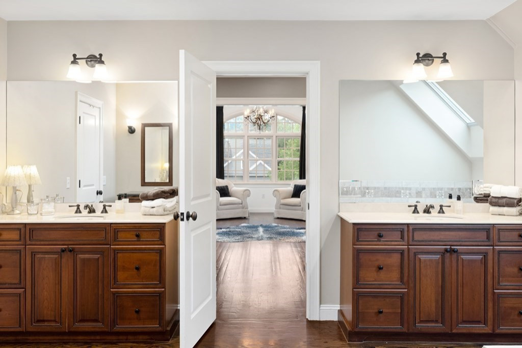 Master Bathroom into Bedroom