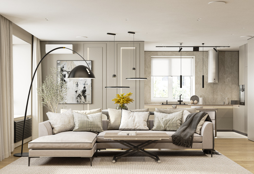 Проект 3-х комнатной квартиры NUMBER 1.1.1