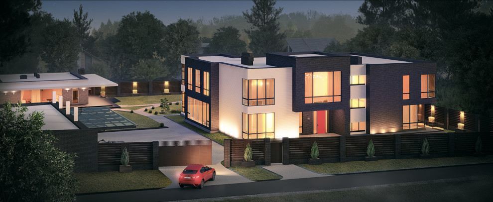 Частная резиденция в современном стиле