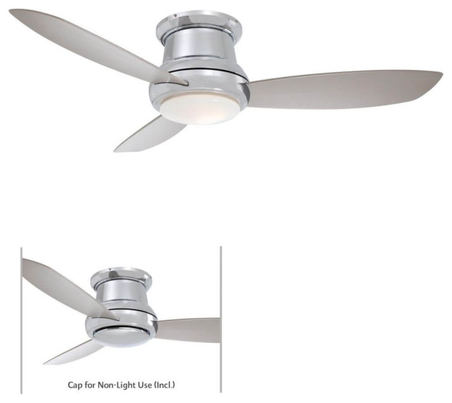 Minka Aire Concept II WiFi Capable LED Ceiling Fan, 44.00 Traditional