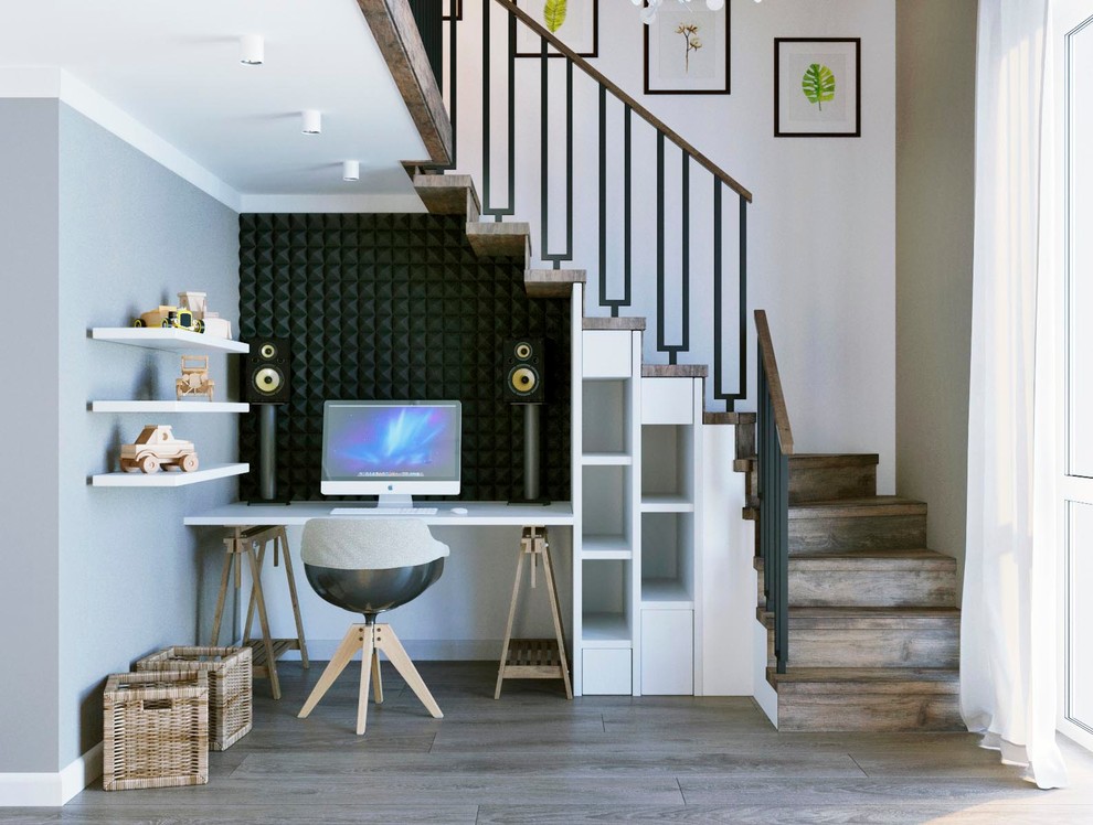 Проект интерьера таунхауса во Владивостоке по ул. Лесная, Заря