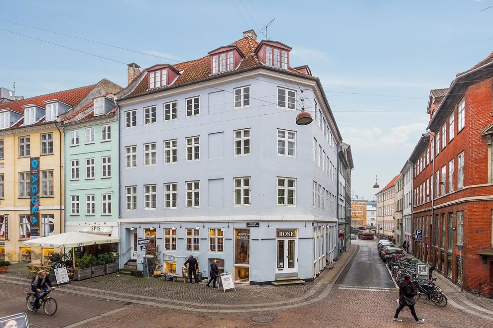 コペンハーゲンにあるおしゃれな家の外観の写真