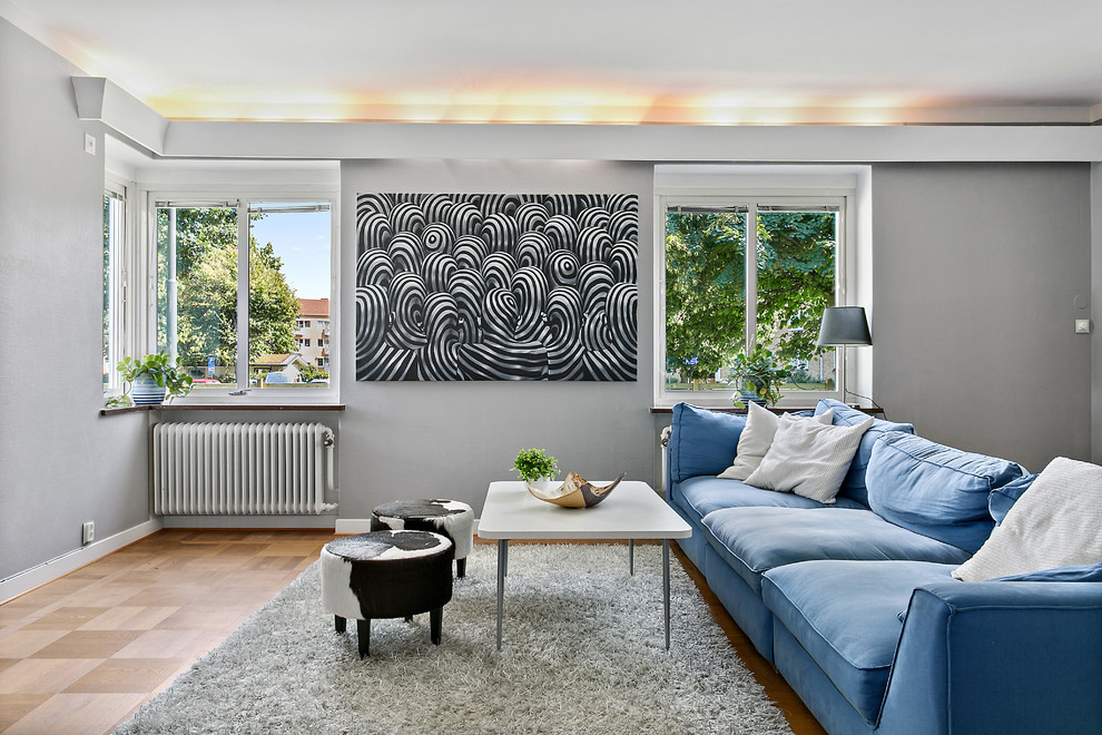 Modern living room in Malmo.