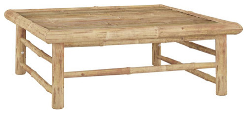 vidaXL Patio Table Coffee TableWooden Tea Table for Garden Backyard Bamboo