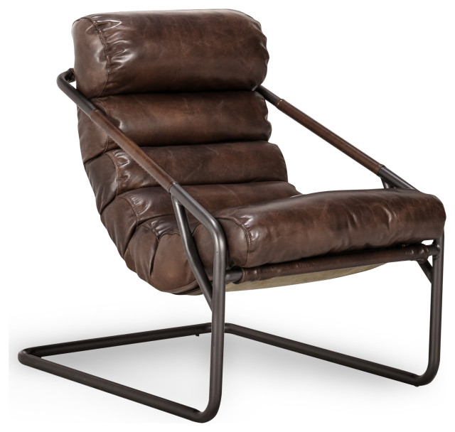 Jamia Accent Chair Industrial Armchairs And Accent Chairs by