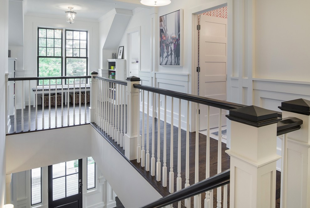 St. Paul Custom Home - Transitional - Hall - Minneapolis - by ADŌR ...