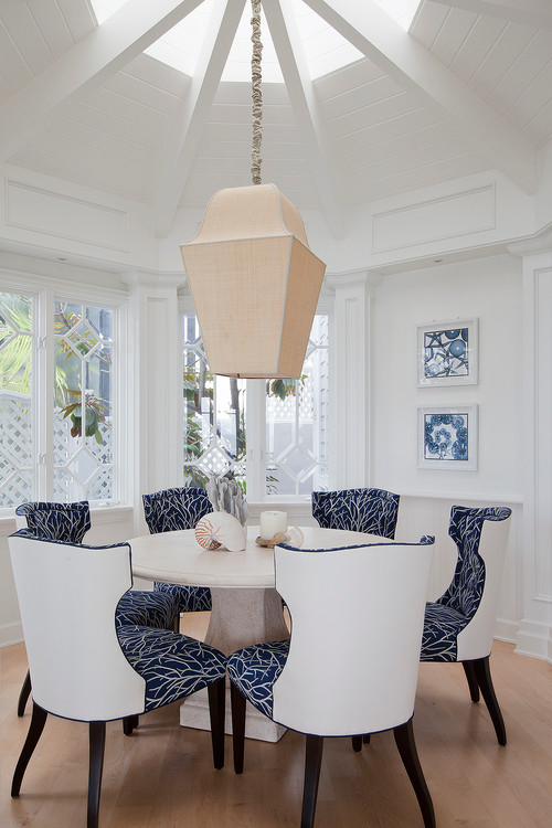 Printed Fabric Dining Chairs, Printed Fabric Dining Room Chairs