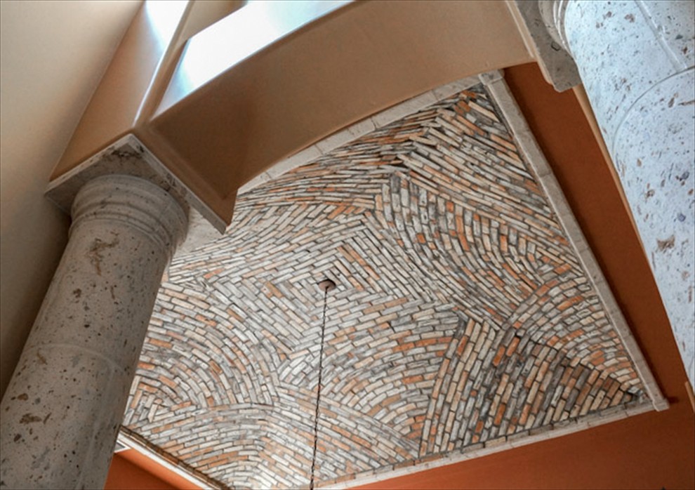 Inspiration for a mediterranean home design remodel in Phoenix