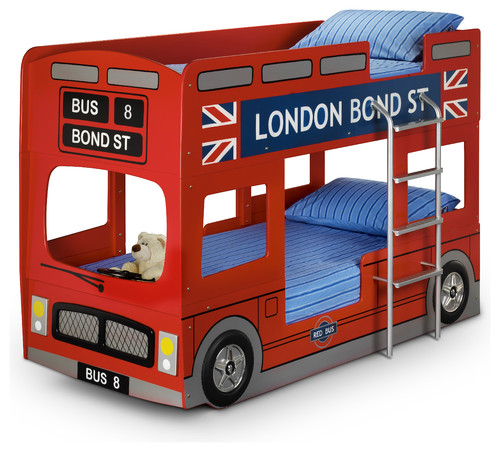 London Bus Kids Bunk Bed