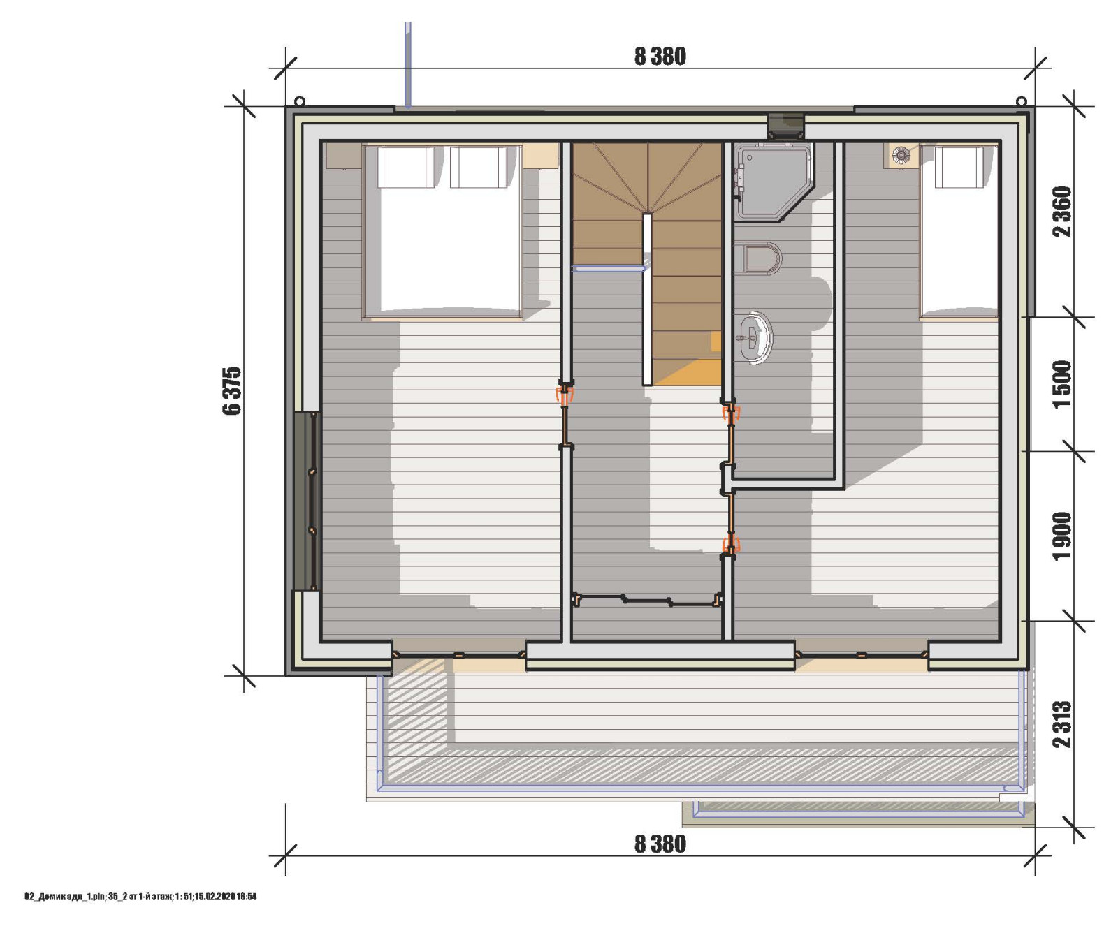 Эконом дома для Сочи (минимализм Хай-Тек)