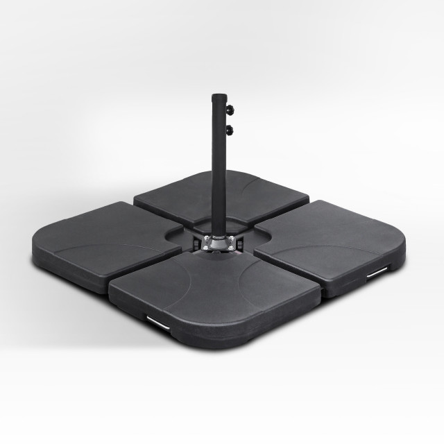 WestinTrends 4PC Set Universal Standard Cantilever Cross Base Umbrella