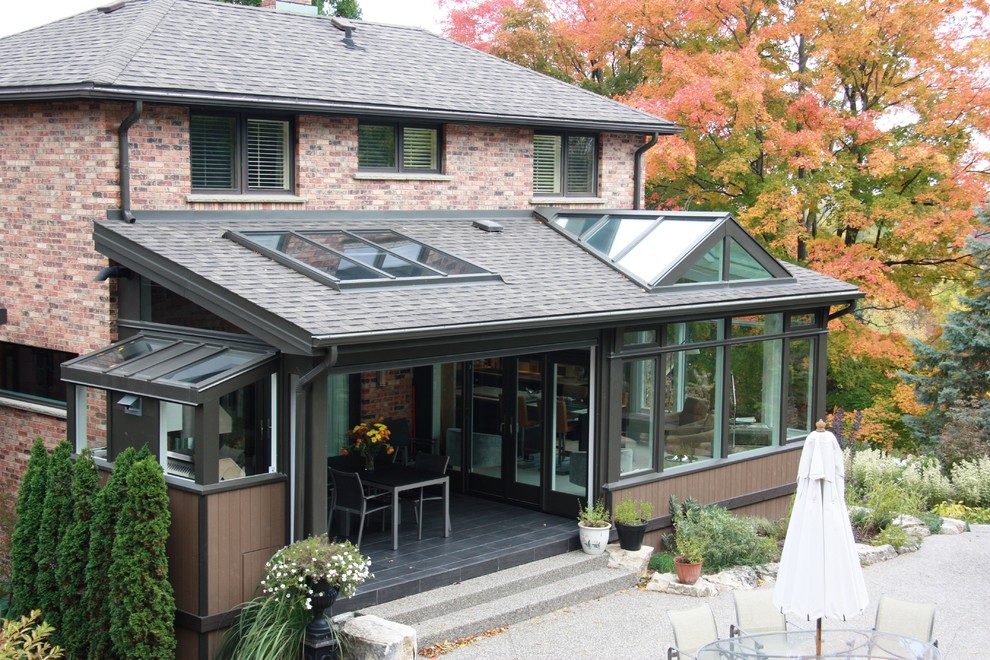 Solariums & Kitchens Contemporary Sunroom Toronto by PermaWood