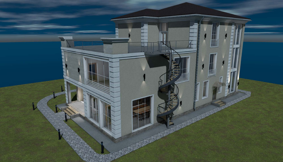 Вариант коттеджа