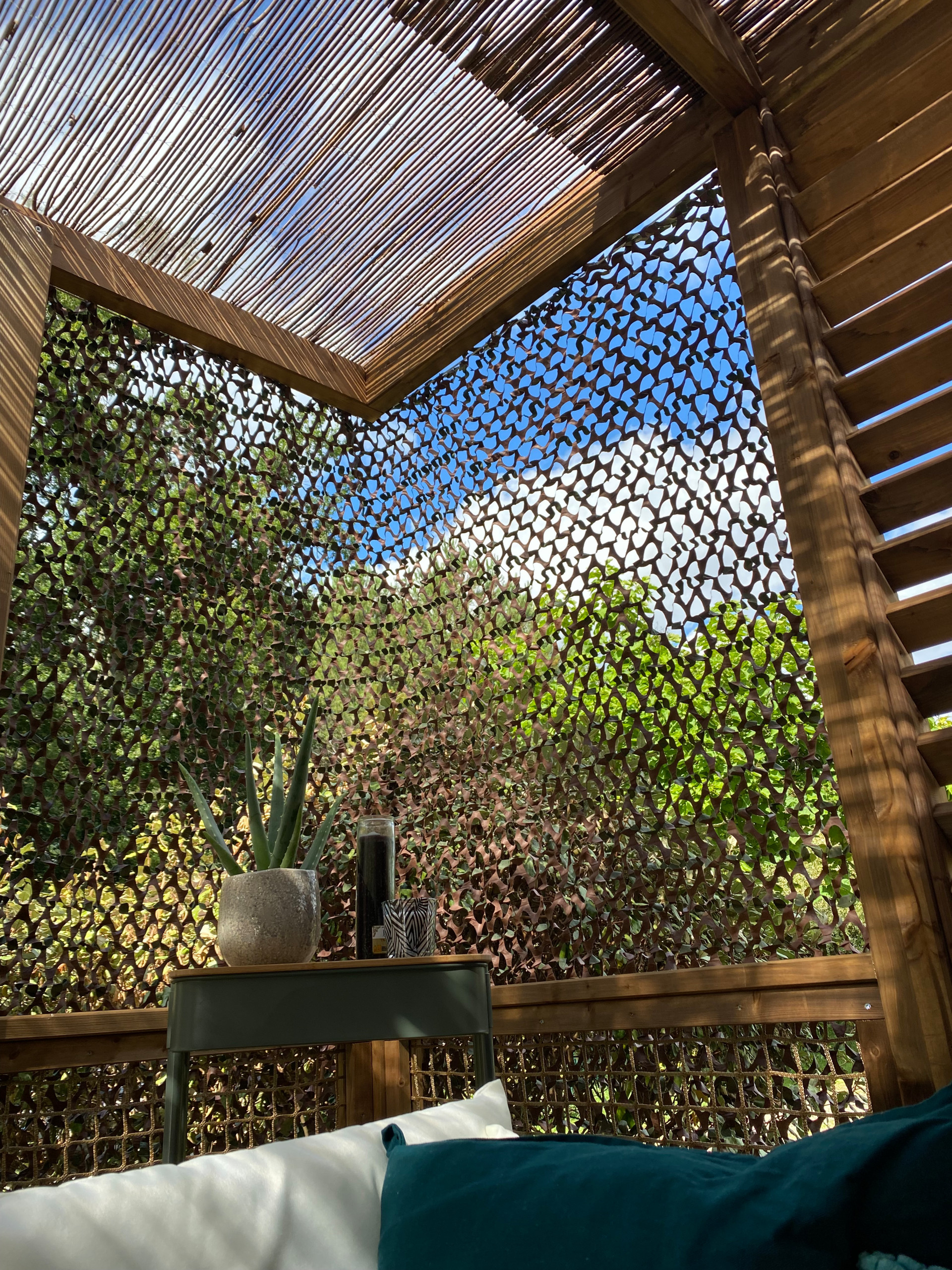 Aménagement extérieur & terrasse Chalet bois - Landes