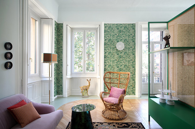 Le Temps Retrouv&eacute; eclectic-living-room