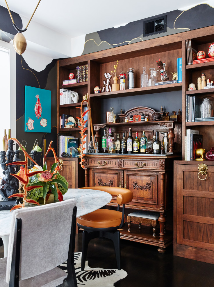 Inspiration for an eclectic dining room in San Francisco.