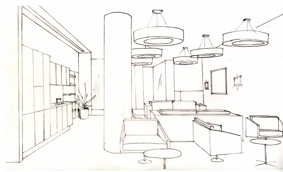 Зона отдыха в офисе компании McKinsey&Company