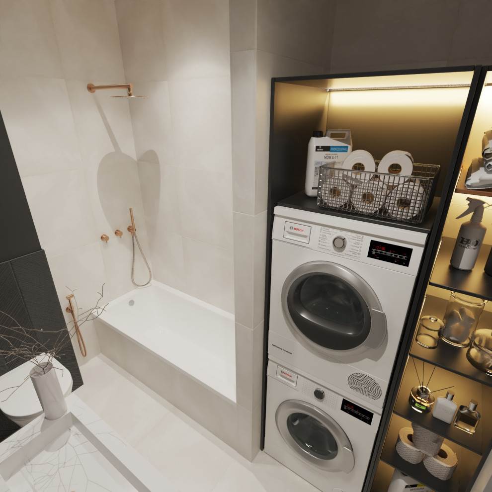 Ванная в новостройке. ЖК Цард