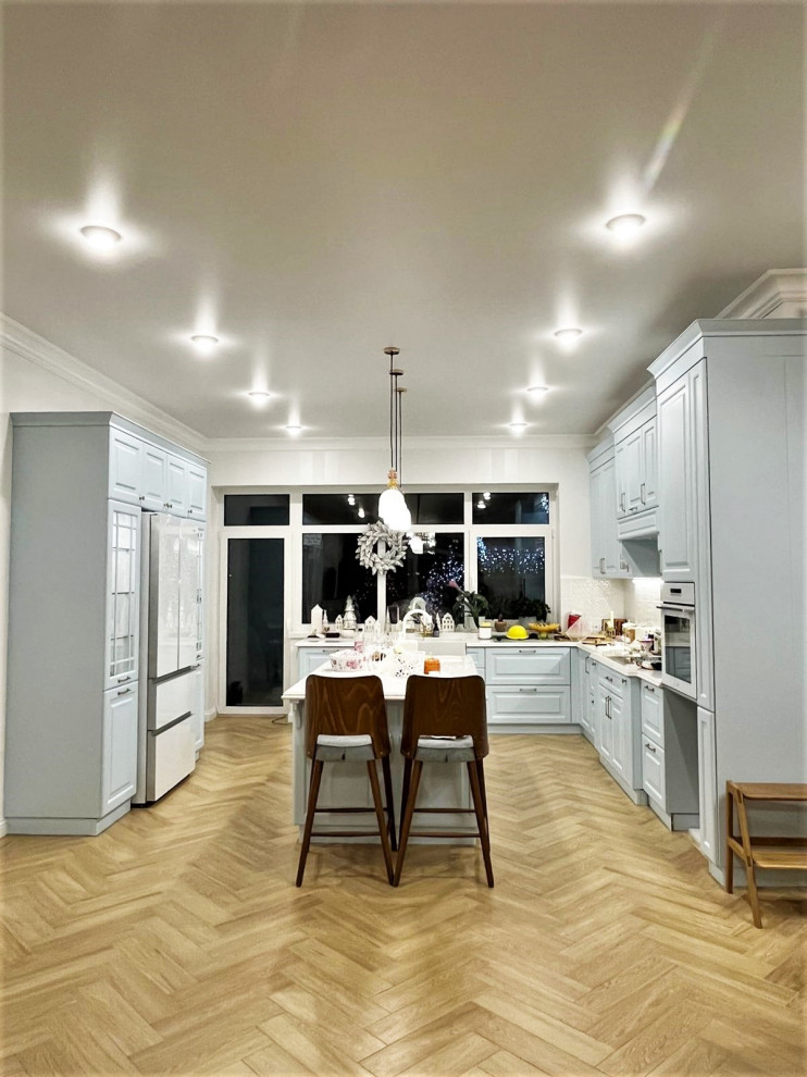 Кухня в загородный дом Грин Парк