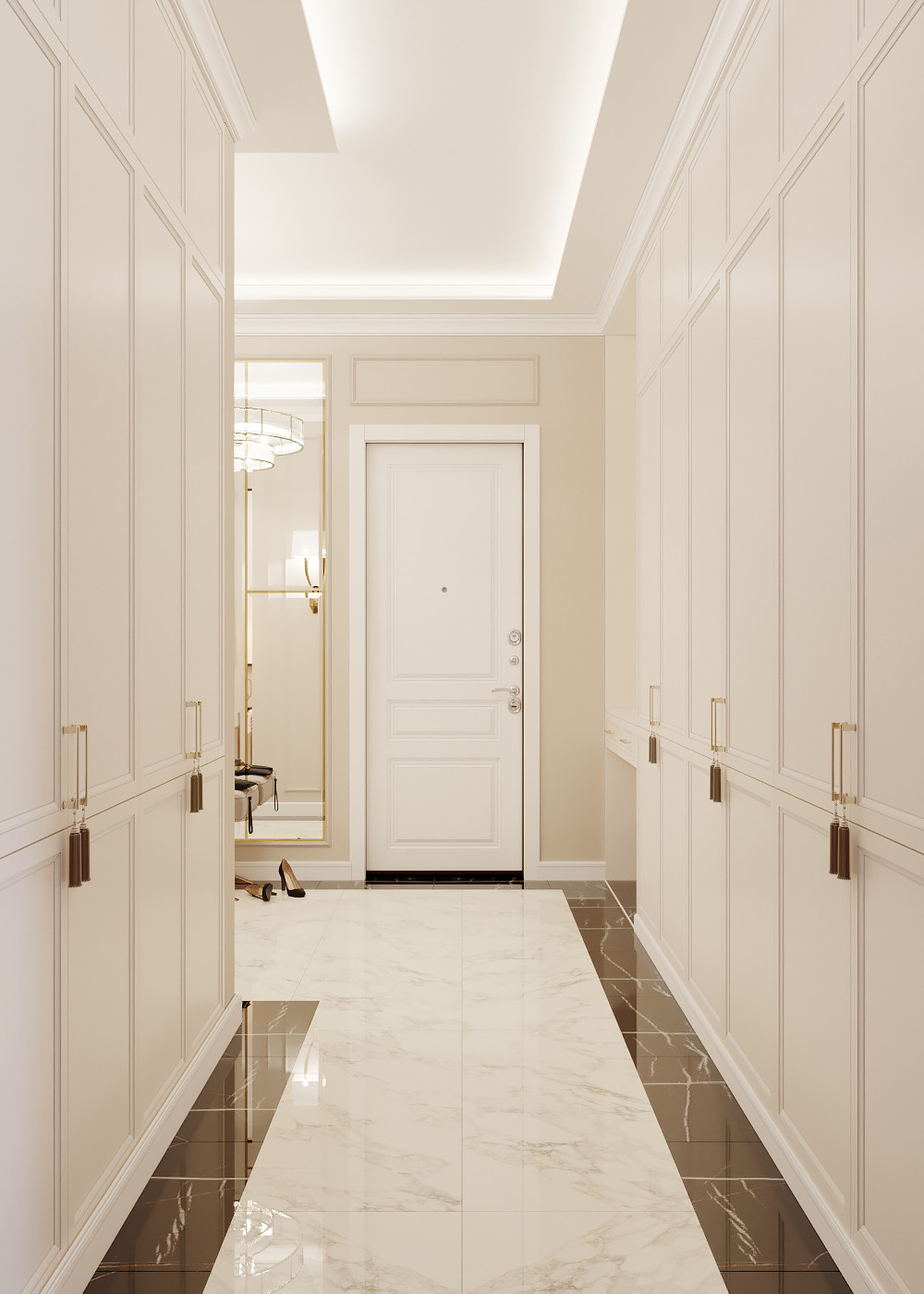 Ждановская 45. Прихожая