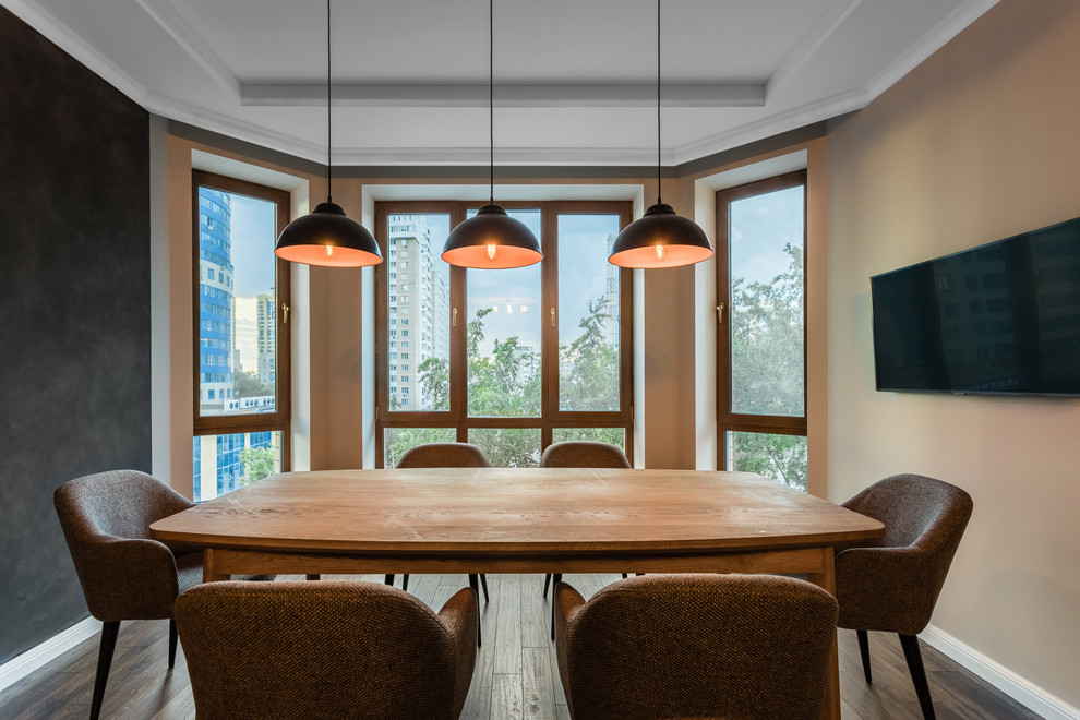 Болшая квартира в Реутове: смешение стилей, пространство идеи и индивидуализм