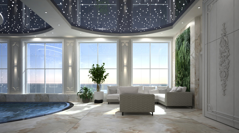 Классический дизайн коттеджа г. Пенза