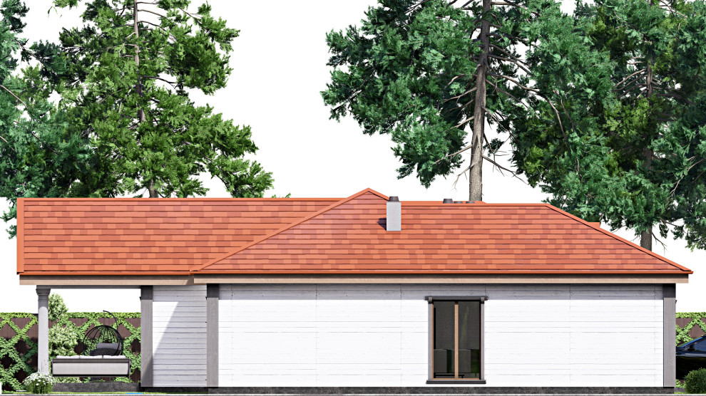 Проект одноэтажного дома 19х26м S273м2 F-16379