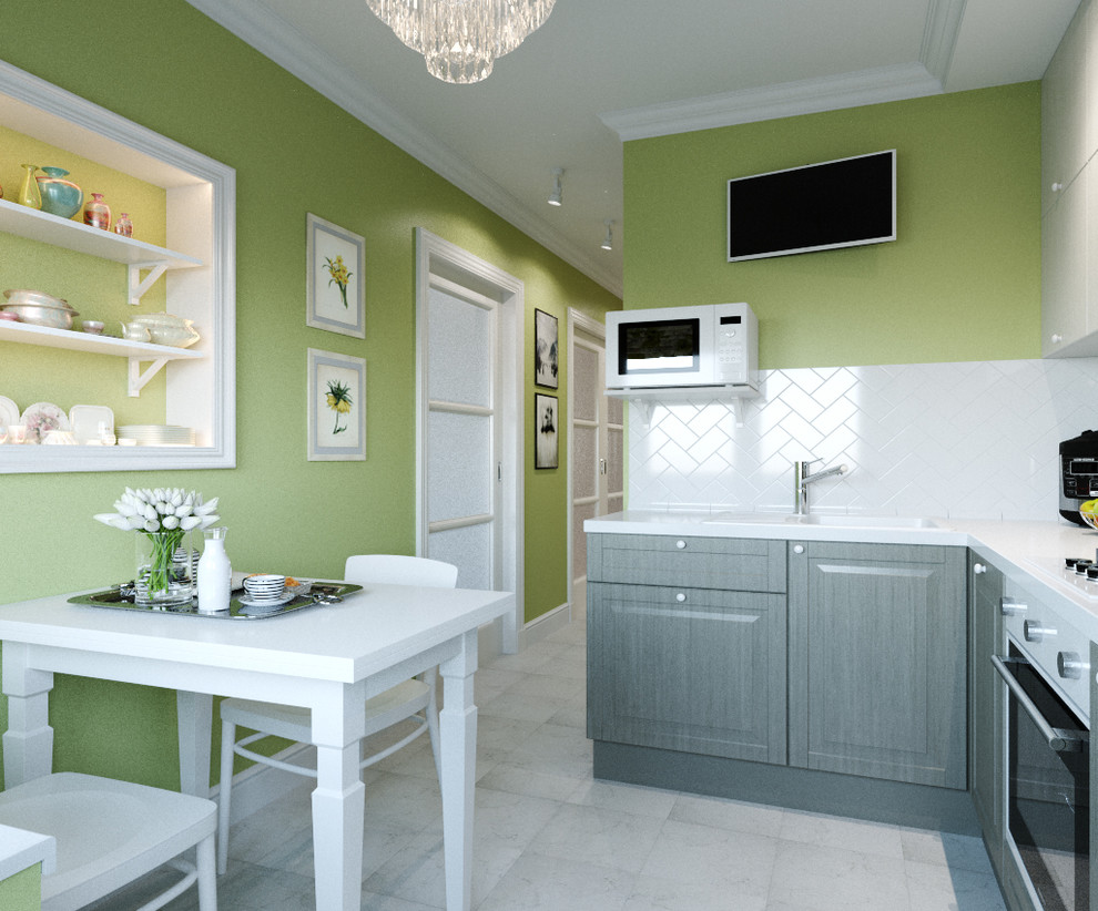 Двухкомнатная квартира в теплых тонах