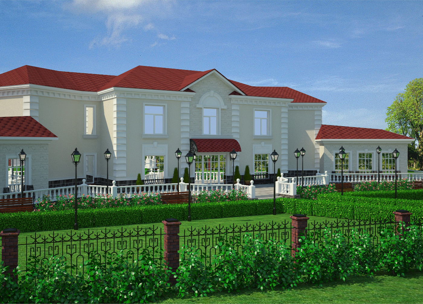 дом на берегу Волги