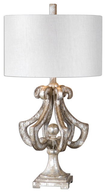 Distressed Silver Gray Cage Table Lamp Open Scroll Cottage Vintage Style Farmhouse Lamps By My Sy Home - Antique Farmhouse Table Lamps Distressed Silver Gray Cage Table Lamp Open Scroll Cottage Vintage Style Farmhouse Lamps By My Sy Home - Antique Farmhouse Table Lamps
