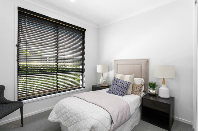 Palmview display home coastal-bedroom