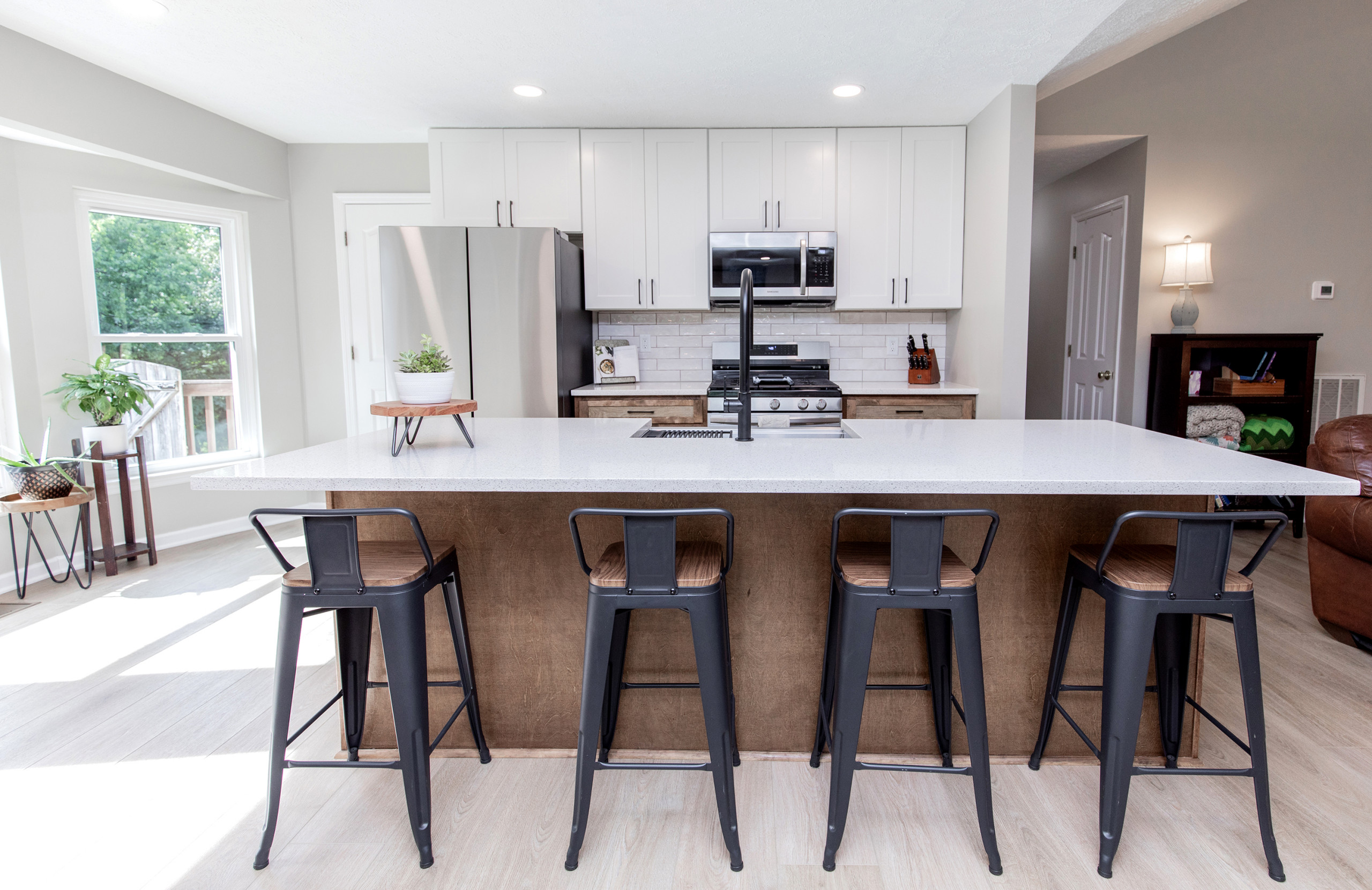 "Open Horizons" Kitchen and dining remodel