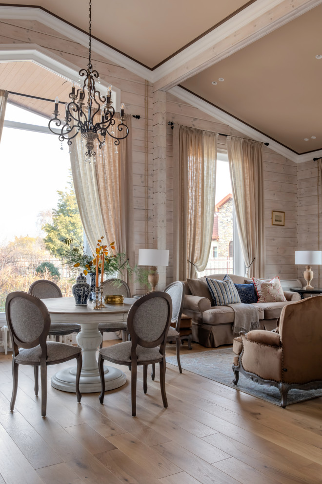 Интерьер деревянного дома