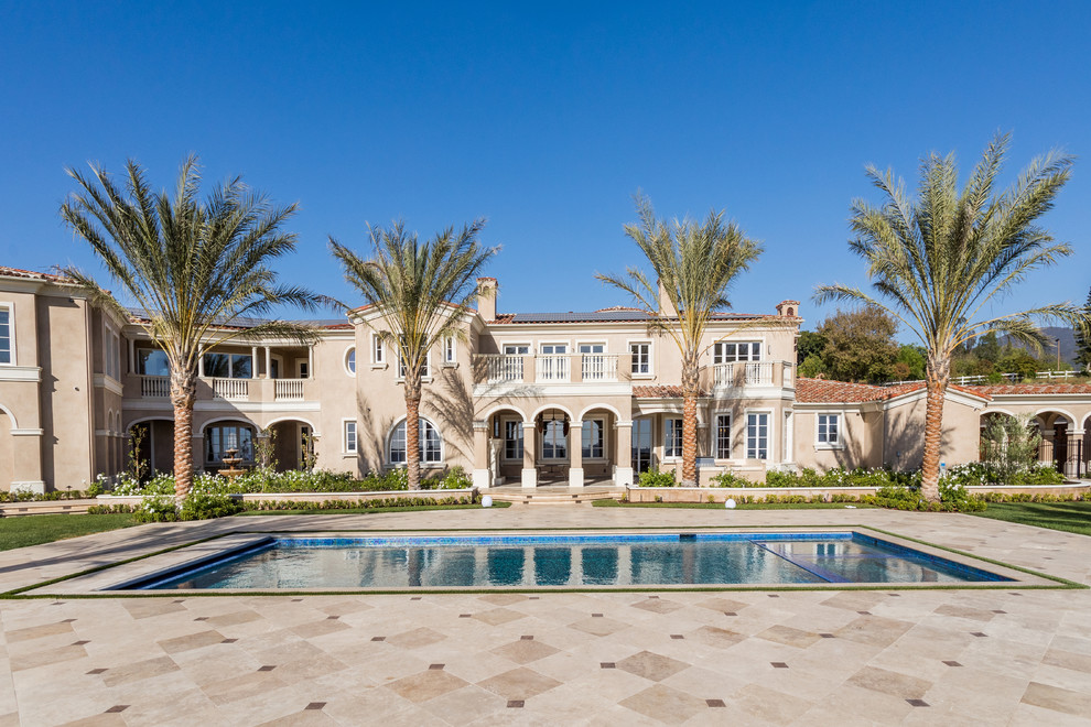 Pool - transitional pool idea in Orange County