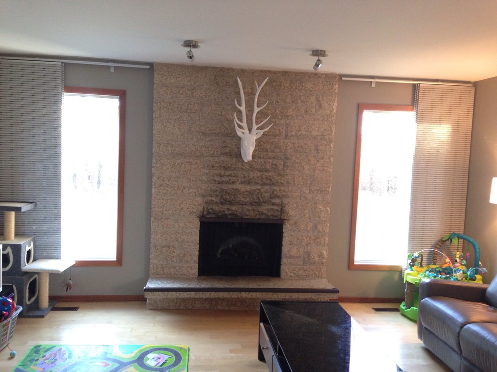 Fireplace reno