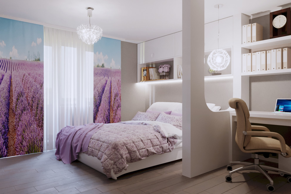 лавандовая спальня