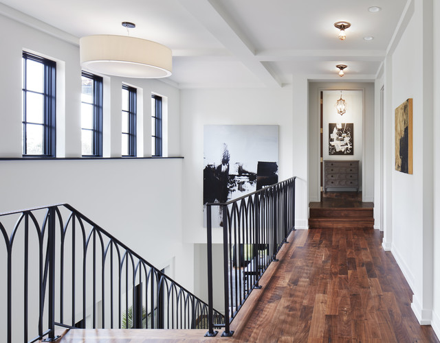 Modern Mediterranean transitional-hall