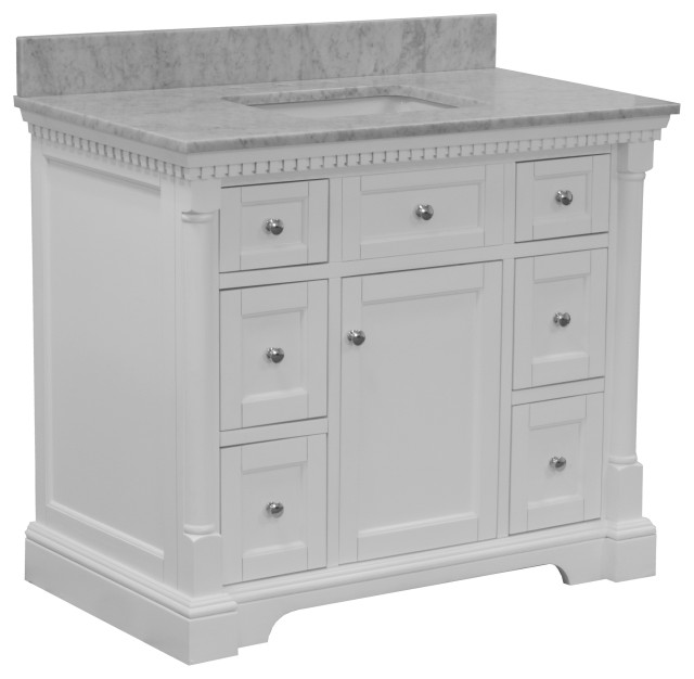 Sydney 42" Bathroom Vanity Traditional Bathroom Vanities And Sink